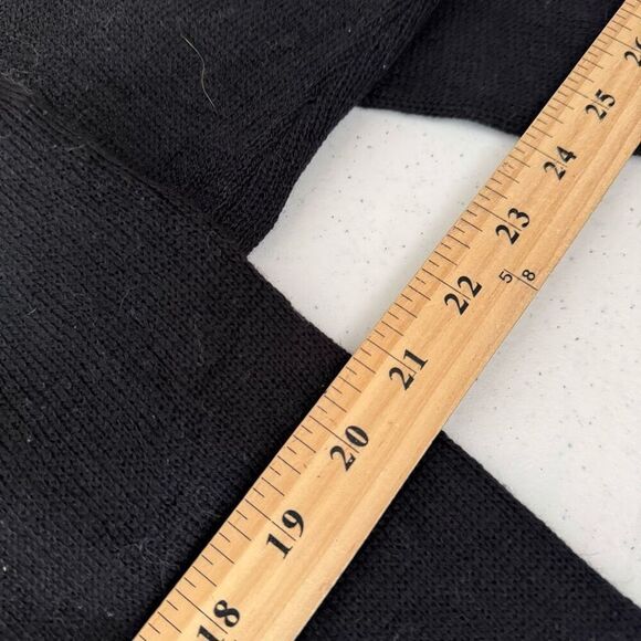 Pendleton Women’s Black Cardigan Sweater Size Medium 100% Virgin Wool Vintage - Picture 7 of 9